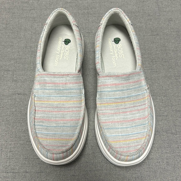 Skecher’s Bobs Slip On Canvas Shoes - Picture 1 of 5